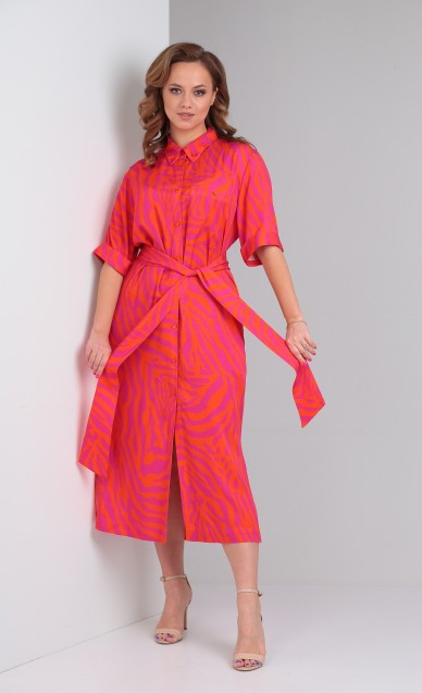 Платья. Сарафаны, Andrea Fashion 002 фуксия, фуксия