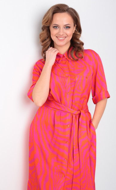 Платья. Сарафаны, Andrea Fashion 002 фуксия, фуксия
