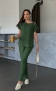 Костюмы брючные, Dilana VIP 2048 хвоя, хвоя
