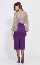 Блузы. Рубашки, EOLA 2459-2 фиолетовый/салатовый, фиолетовый/салатовый