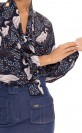 Блузы. Рубашки, KALORIS 2020, темно-синий