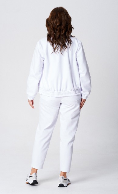 Костюмы брючные, Liona Style 945 белый, белый