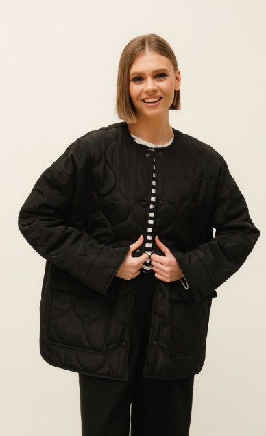 Верхняя одежда, PurPur 11-089-7, черный.