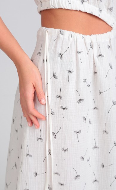 Платья. Сарафаны, Your size 2188, Белый с принтом